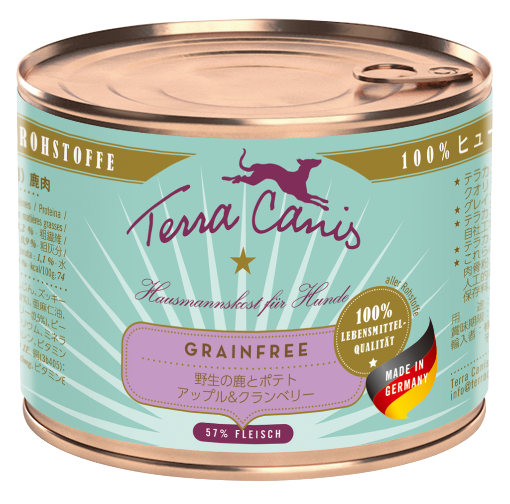 テラカニス グレインフリー 鹿肉200g