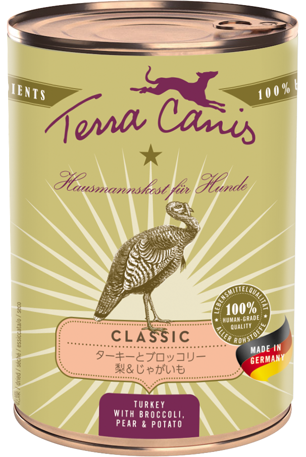 テラカニス クラシック ターキー ブロッコリー400g