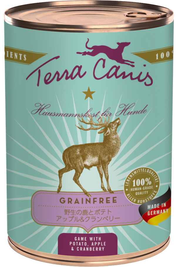 テラカニス グレインフリー 鹿肉400g