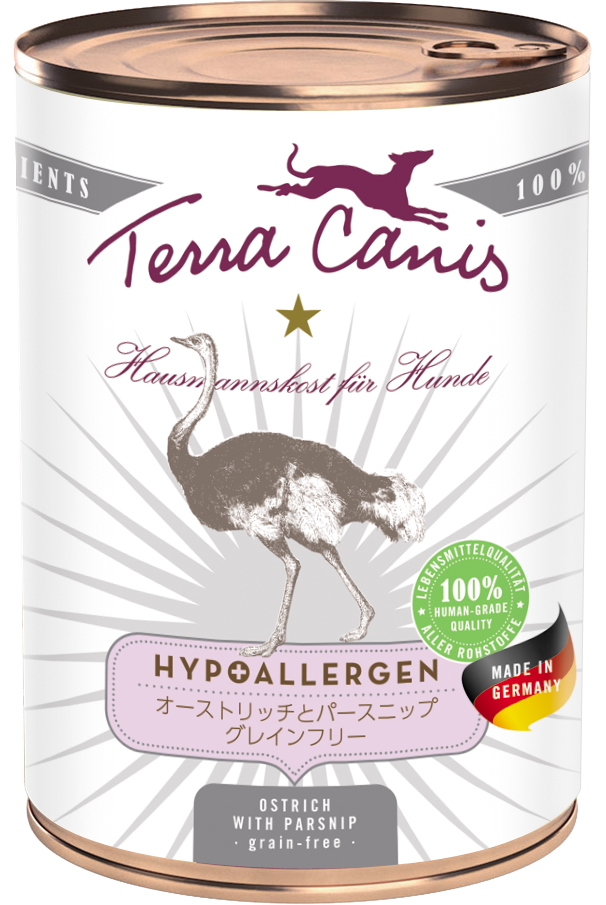 テラカニス ハイポアレルゲン オーストリッチ400g