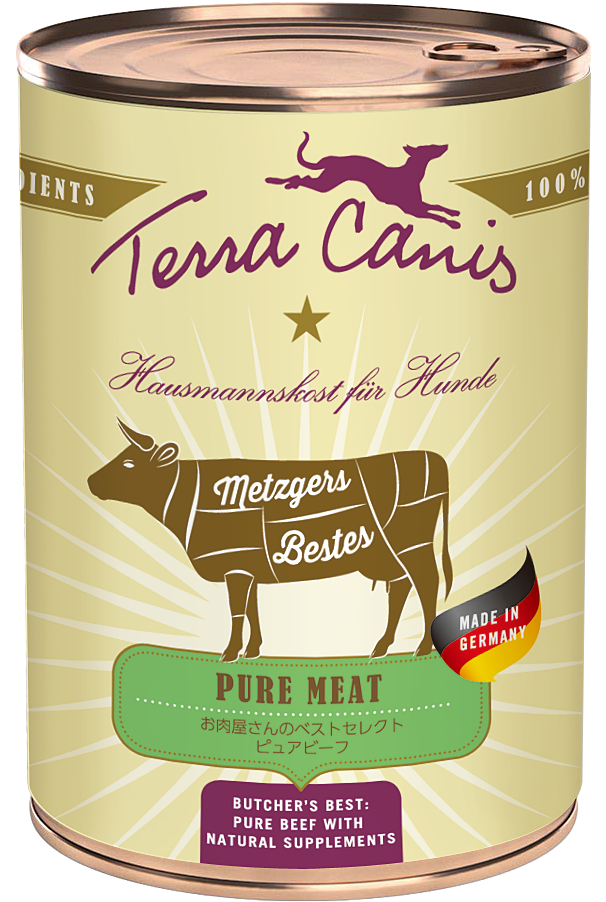 テラカニス ピュアミート ビーフ400g