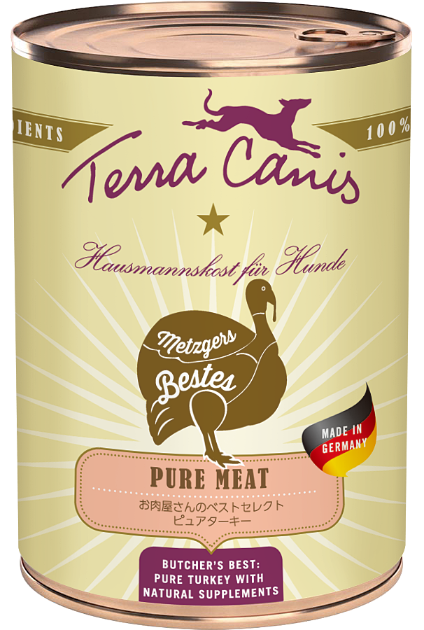 テラカニス ピュアミート ターキー400g