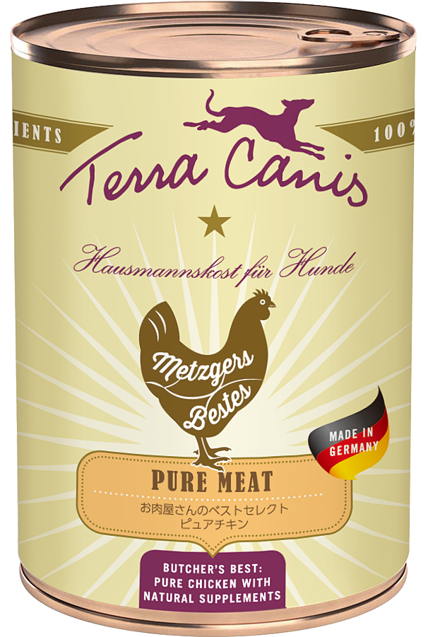 テラカニス ピュアミート チキン400g